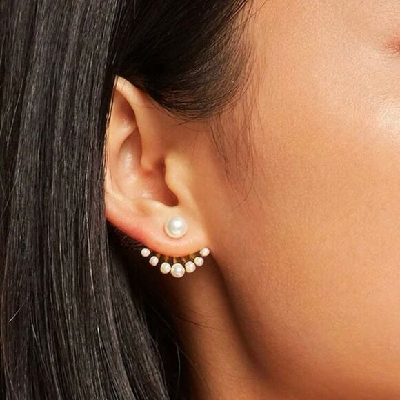 pearl earrings #492  - Picture 1 of 9